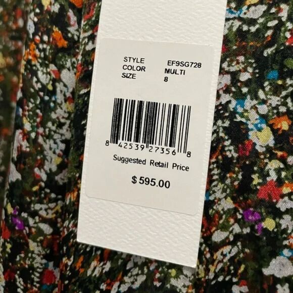 Adam Lippes - Silk Halter Dress Maxi Gown - 8 - Picture 12 of 12